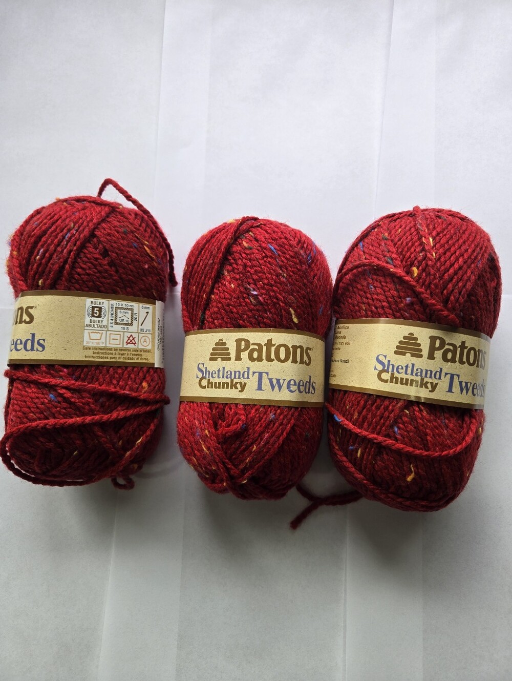 🧶Patons Shetland Chunky Tweeds Yarn